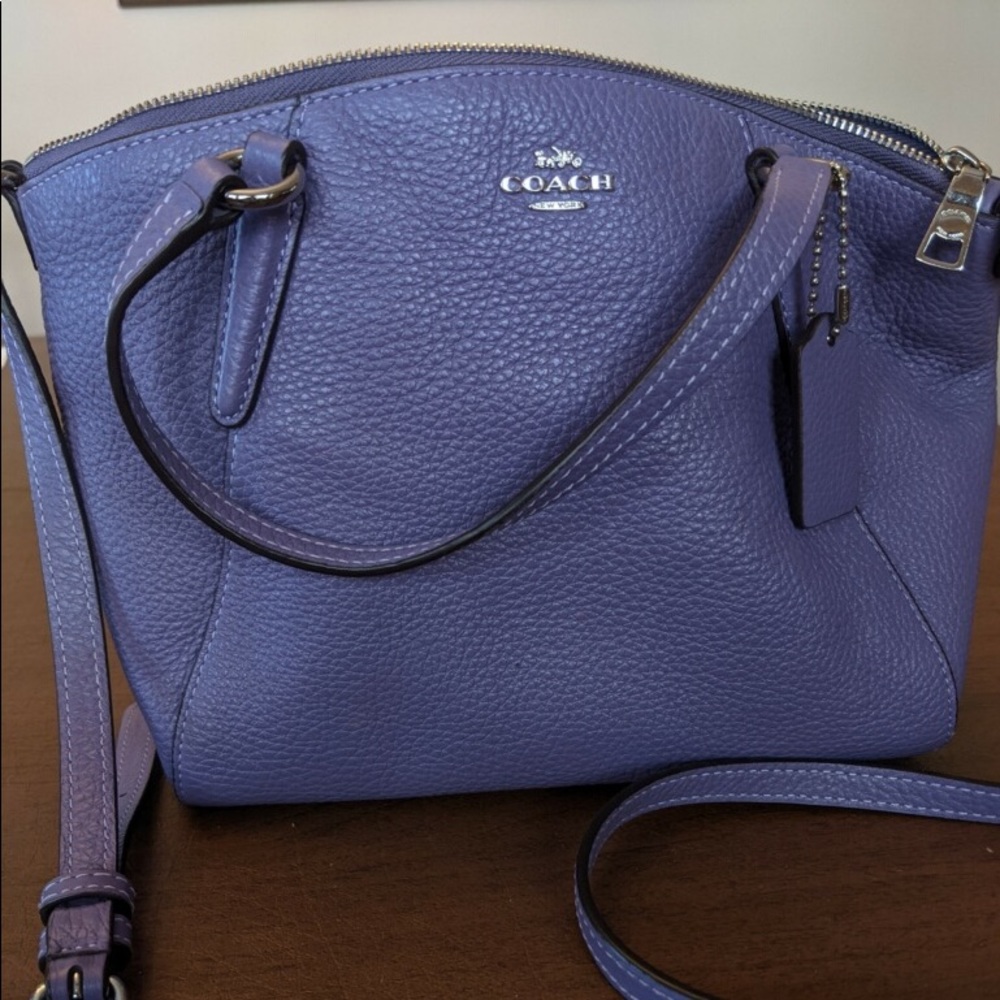 Lavender Coach A-Symmetrical Purse